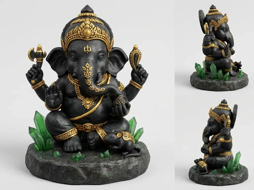Ganesha, vista 1
