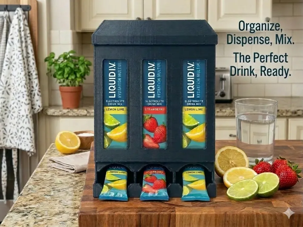 Dispensador grande de mezclas para bebidas, apto para platos de 180 mm, vista 1