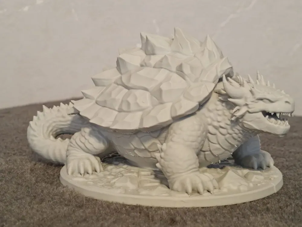 tortuga dragón dnd, vista 1