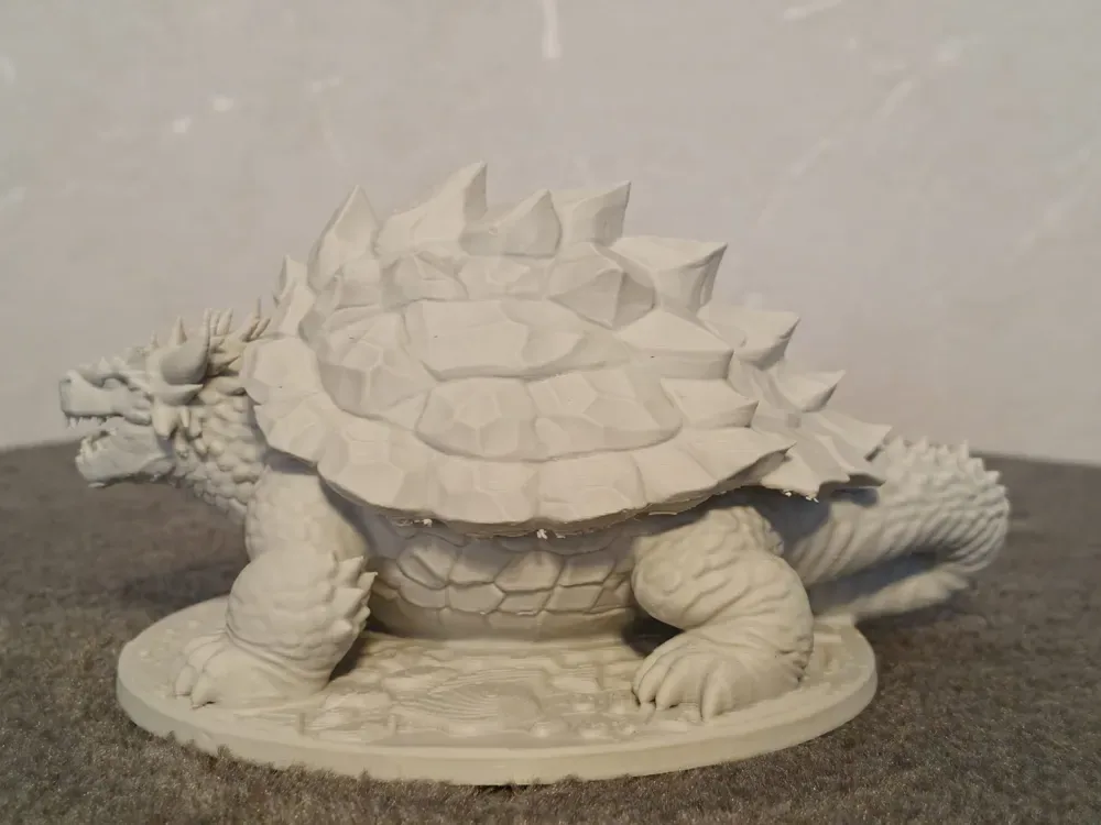 tortuga dragón dnd, vista 3