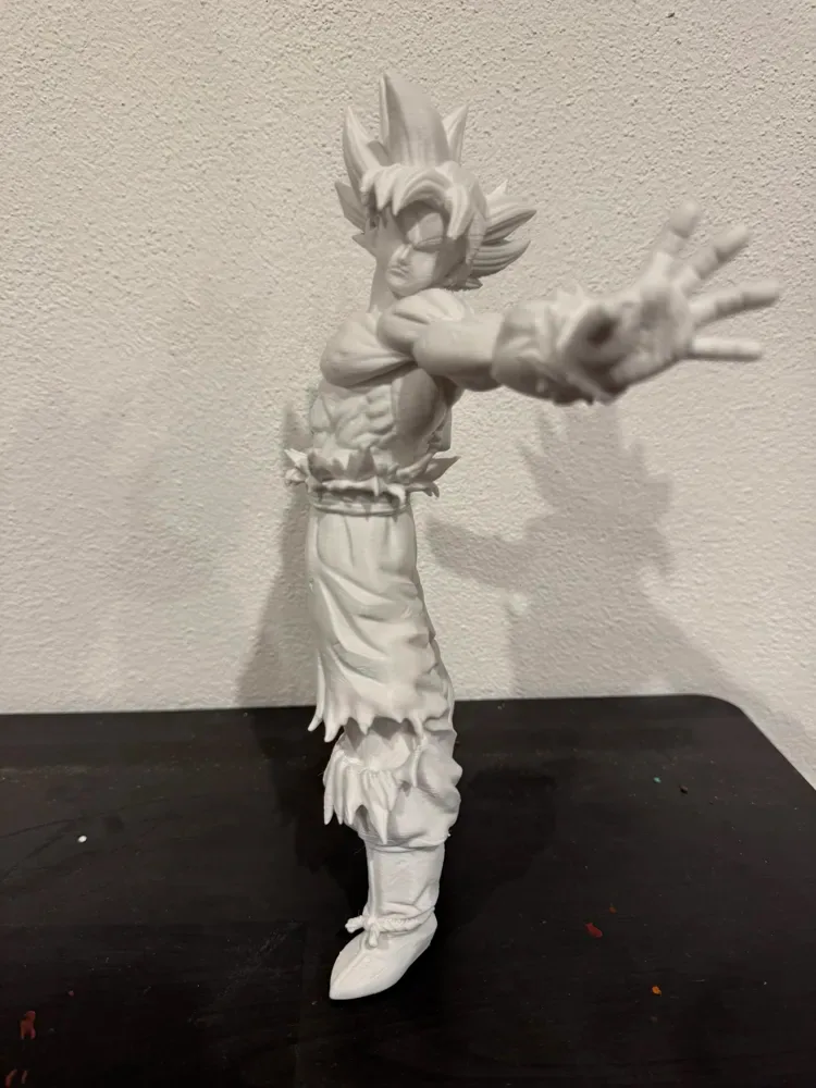 Son Goku Ultra Instinto 25cm muy detallado, vista 2