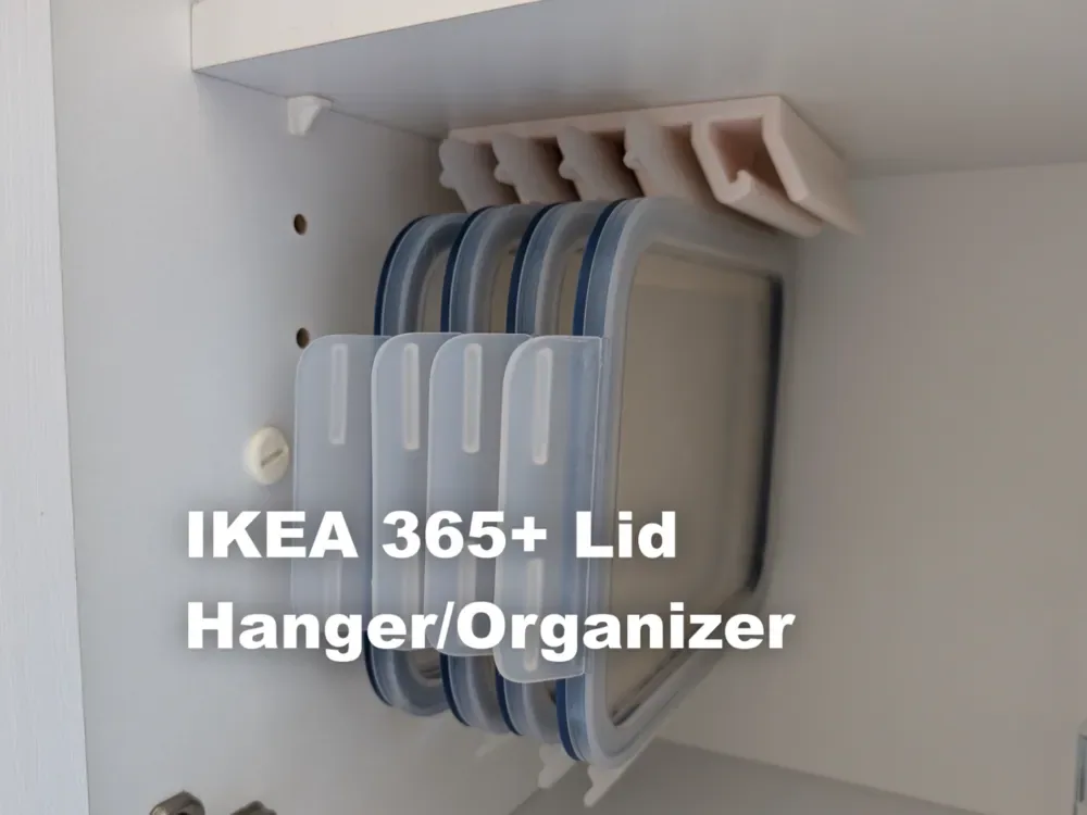 Colgador / Organizador de tapa de plástico Ikea 365+, vista 1
