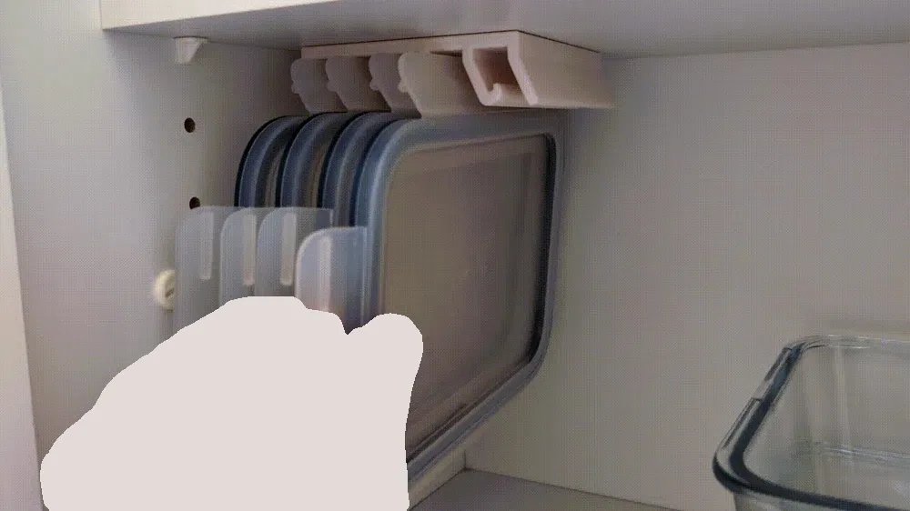 Colgador / Organizador de tapa de plástico Ikea 365+, vista 3
