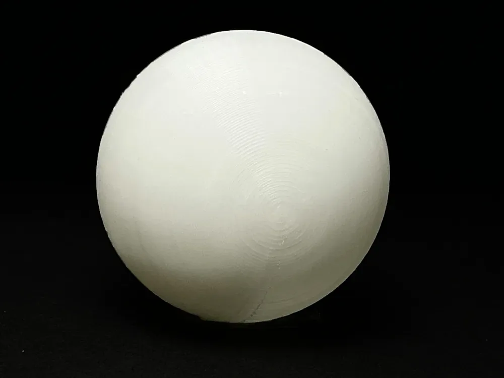 Pelota de ping pong impredecible, vista 3