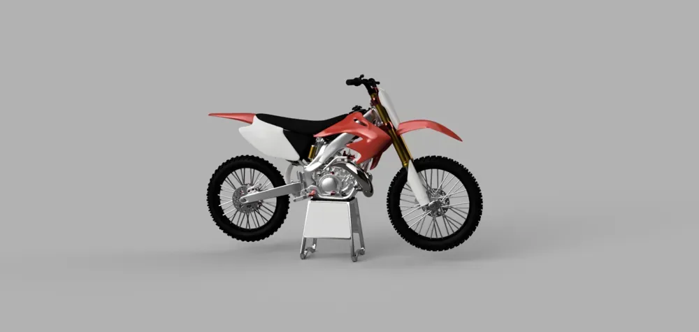 HONDA CR250R, vista 2