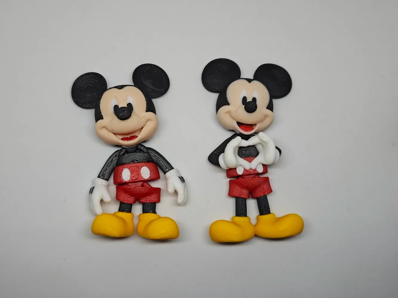 Llavero Mini Flexi Mickey Mouse V2, vista 3