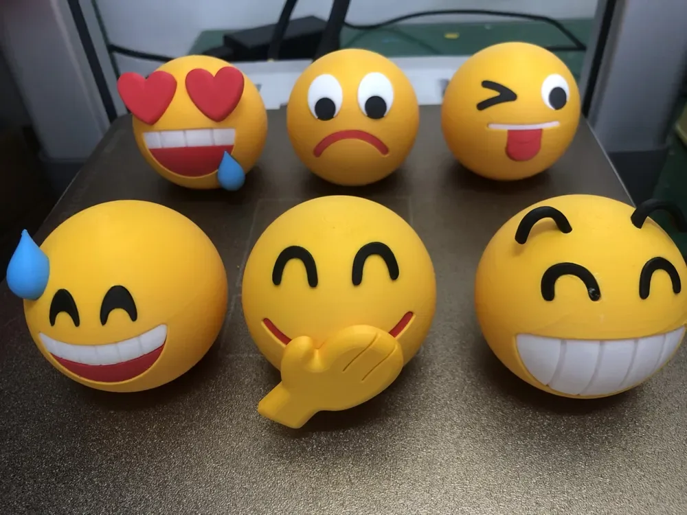 Lindo emoticono, vista 1
