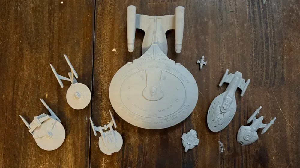 Varios Modelos 1:4000 Star Trek Star Wars Firefly, vista 2