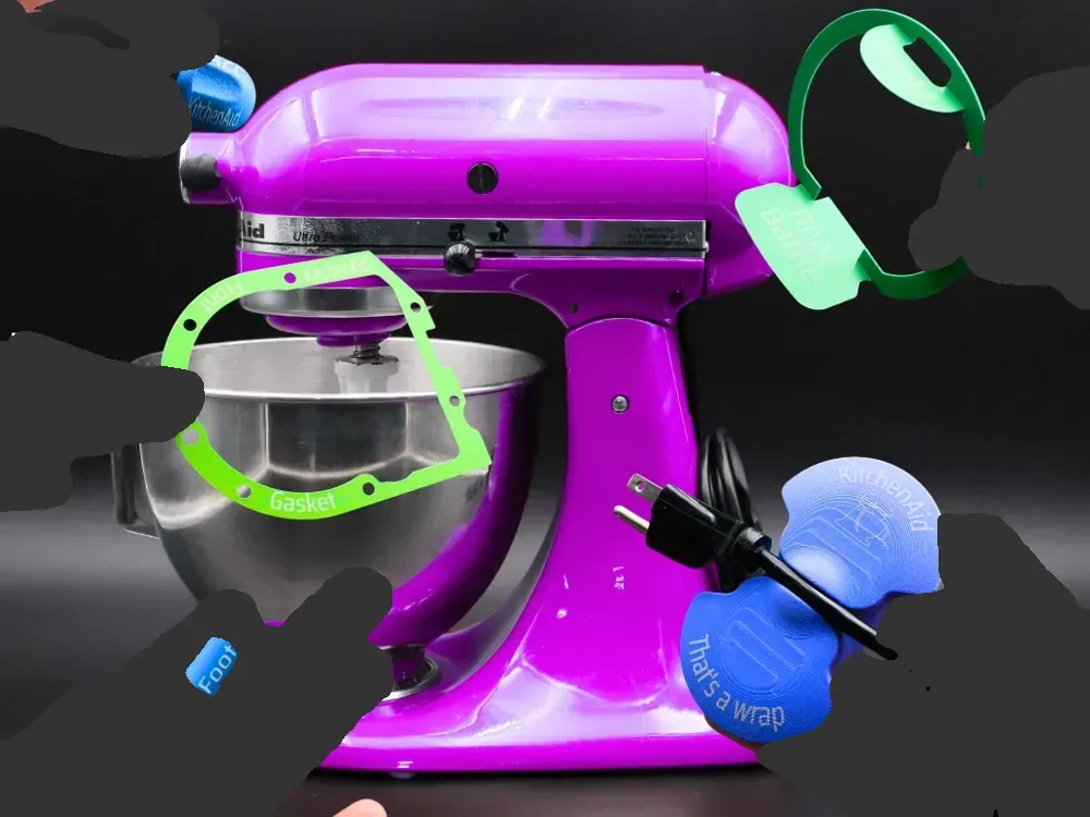 Reparación y mejora de piezas de KitchenAid clásicas/artesanales, vista 1