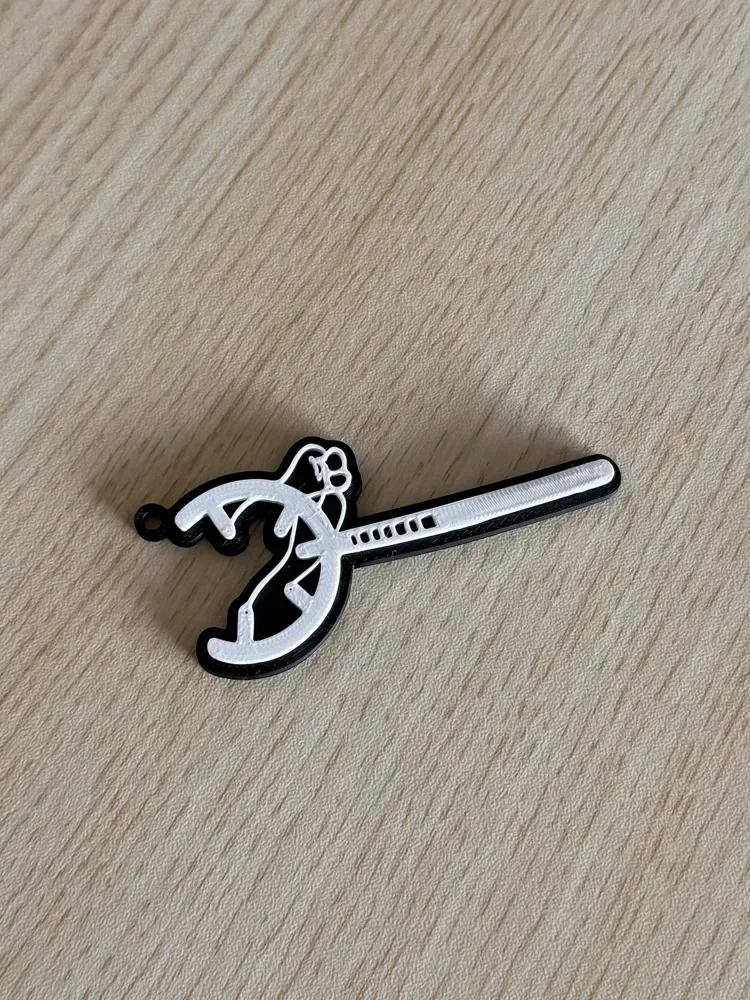Conjunto de llaveros de anime de una pieza, vista 2