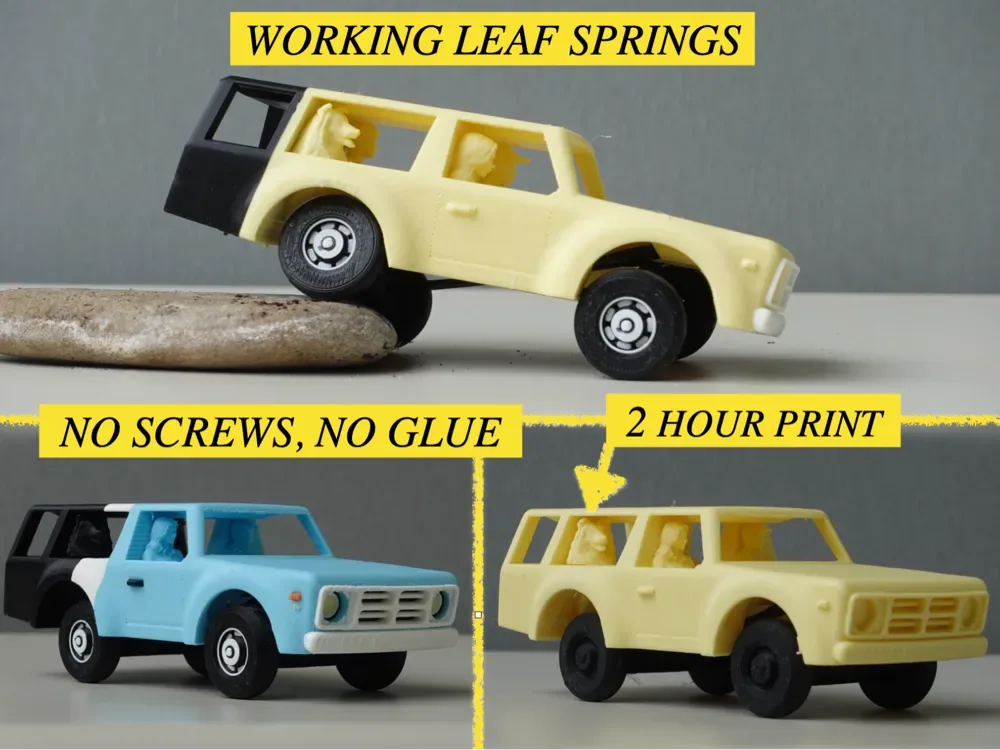 Mini camioneta SUV retro de los años 60 | Suspensión de Trabajo, vista 1