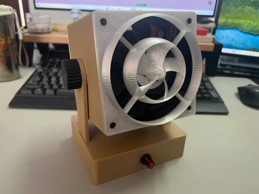 Ventilador purificador de aire de escritorio, vista 1