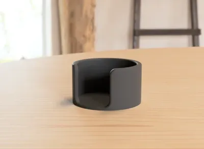 Portafiltro Aeropress Impresión 3D para impresión 3D, vista 3