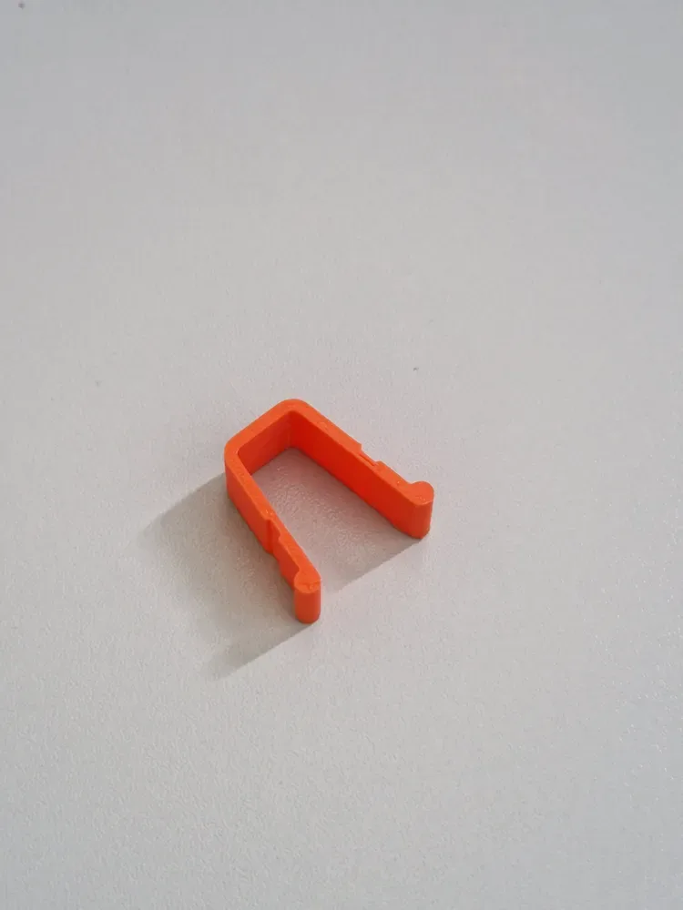 Tope de cortina para impresión 3D, vista 3