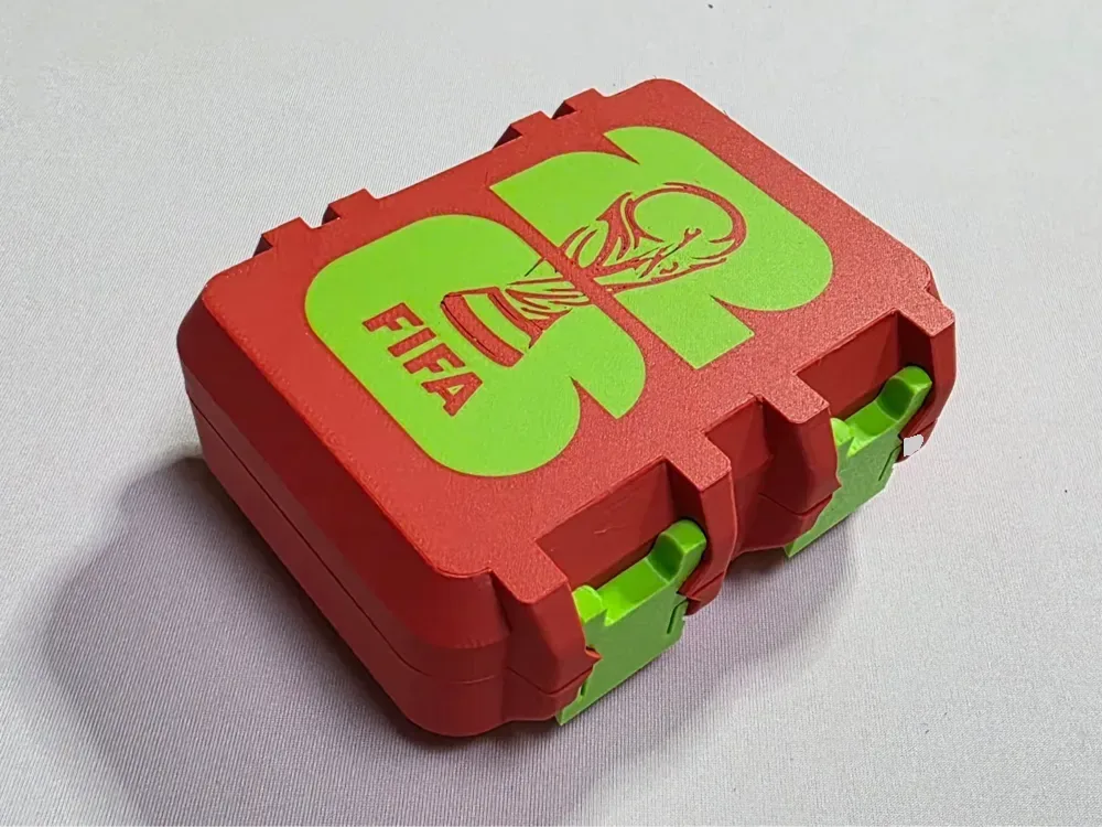 Caja organizadora de tarjetas Adrenaline 2026 para impresión 3D, vista 1