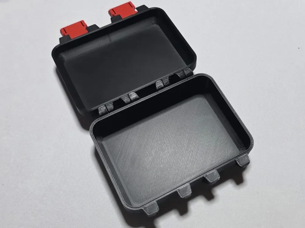 Caja organizadora de tarjetas Adrenaline 2026 para impresión 3D, vista 2