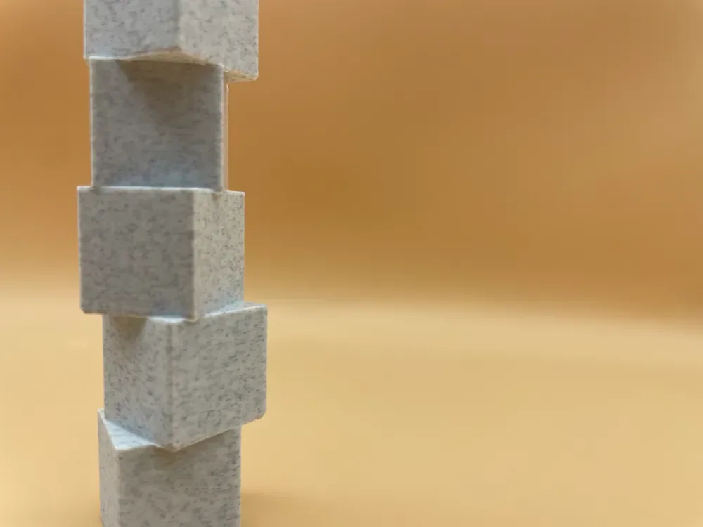 Mini escultura de escritorio, vista 1