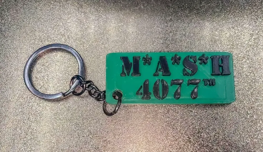 Llavero M*A*S*H 4077, vista 1