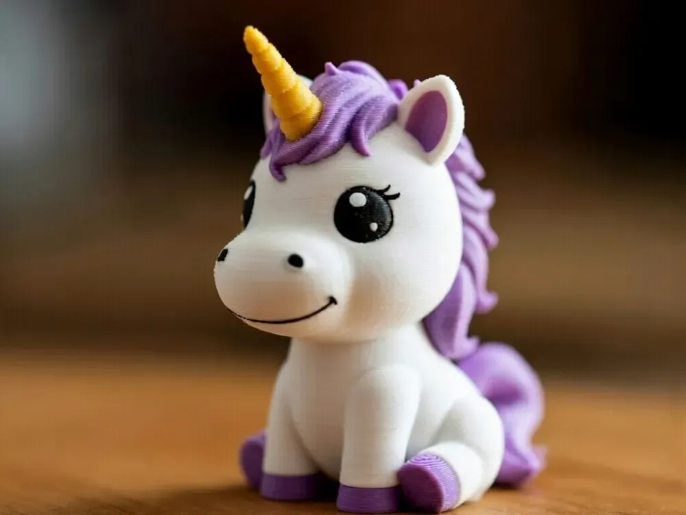 lindo unicornio, vista 1