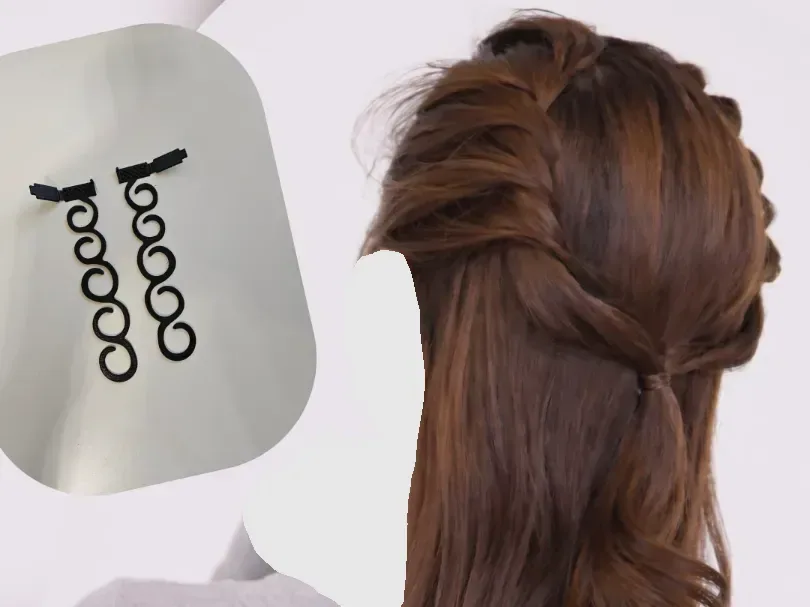 Horquilla - Herramienta para trenza francesa Twist - Peinado, vista 1