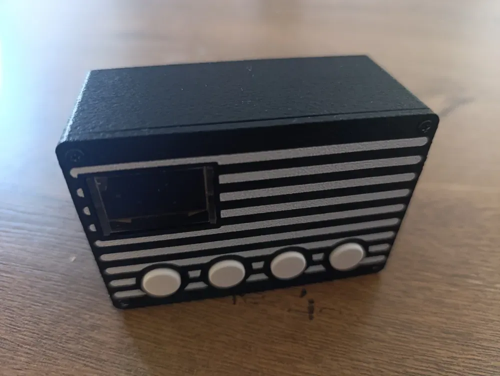 Radio web (ESP32-S3), vista 2