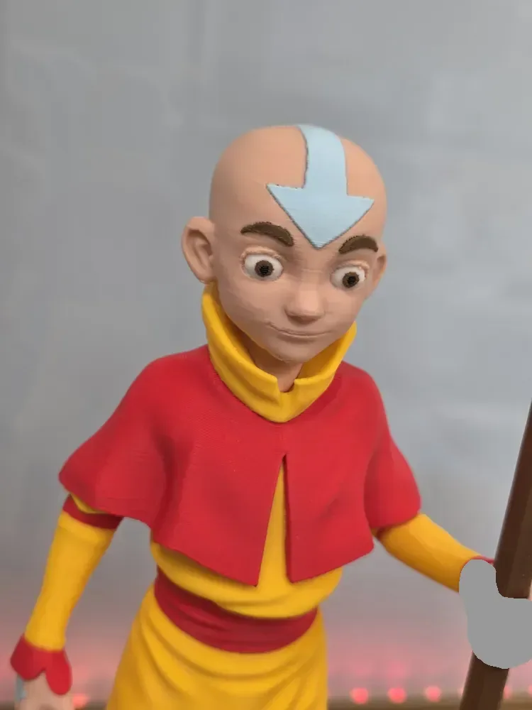 Aang Airbender /SIN AMS Y MULTICOLOR MULTIPARTE, vista 2