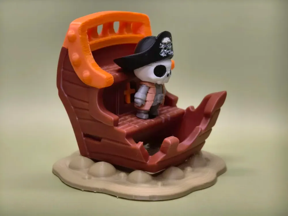 barco pirata, vista 2