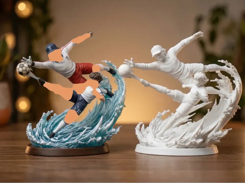 Diorama del Capitán Tsubasa, vista 1