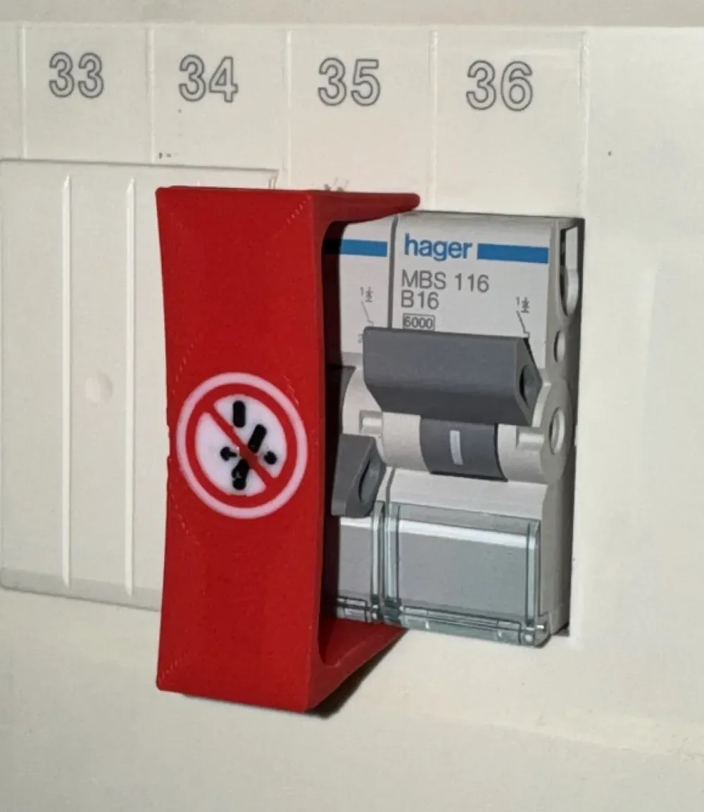 Bloqueo de disyuntor LS - Disyuntor - RCD - FI, vista 3