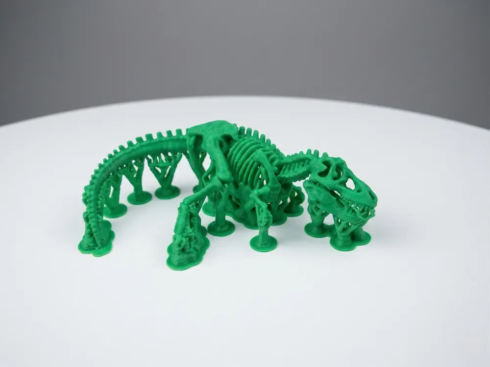 Esqueleto T-Rex - Monitor y mascota de escritorio, vista 3
