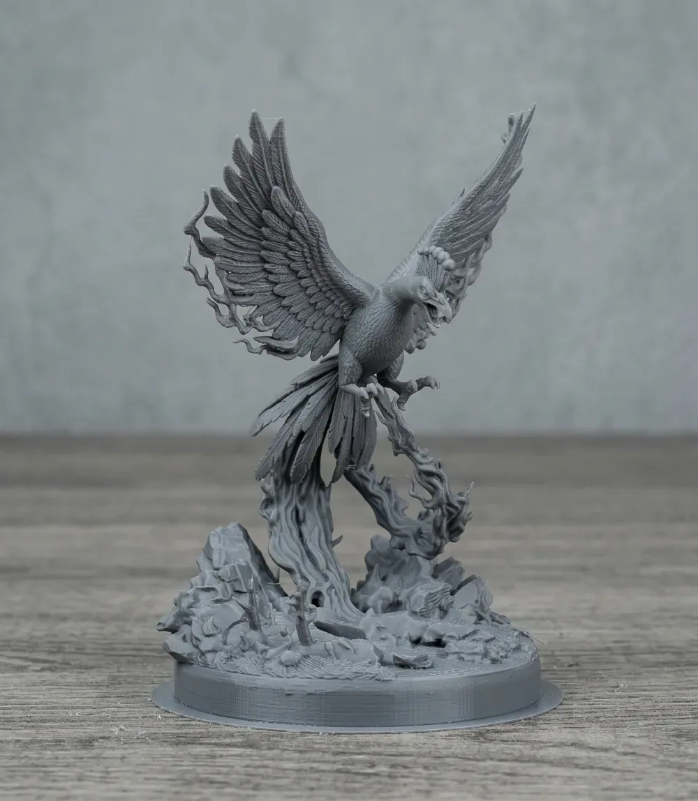 Ho-Oh legendario - Diorama de lava, vista 3