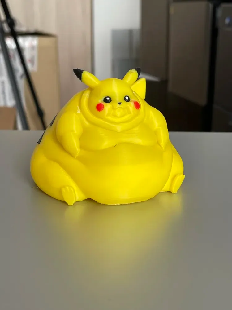 pokemon pikachu gordo, vista 2