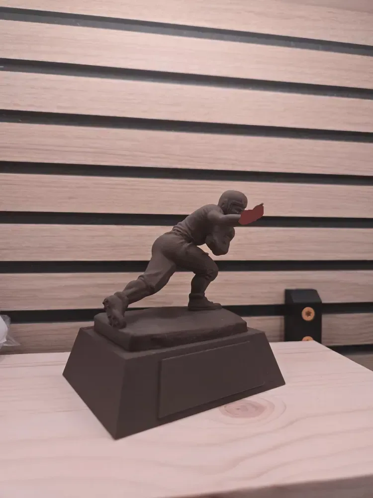 Trofeo heisman, vista 3