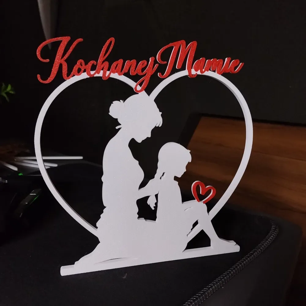 Para querida mamá - Madre e hijo - Regalo del día de la madre, vista 2