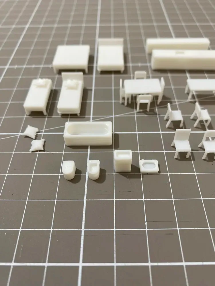 Mobiliario arquitectónico 1:100, vista 2