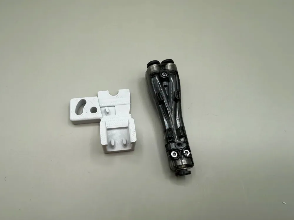 Montaje del adaptador II de PTFE 4 en 1, vista 2