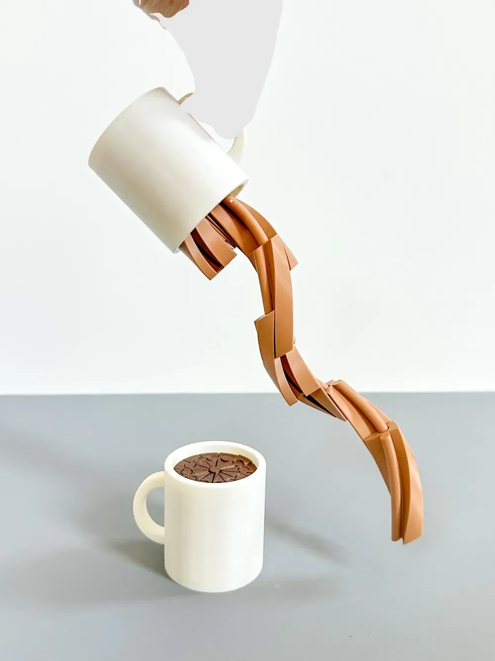 Derramar y rellenar taza de café Fidget, vista 2
