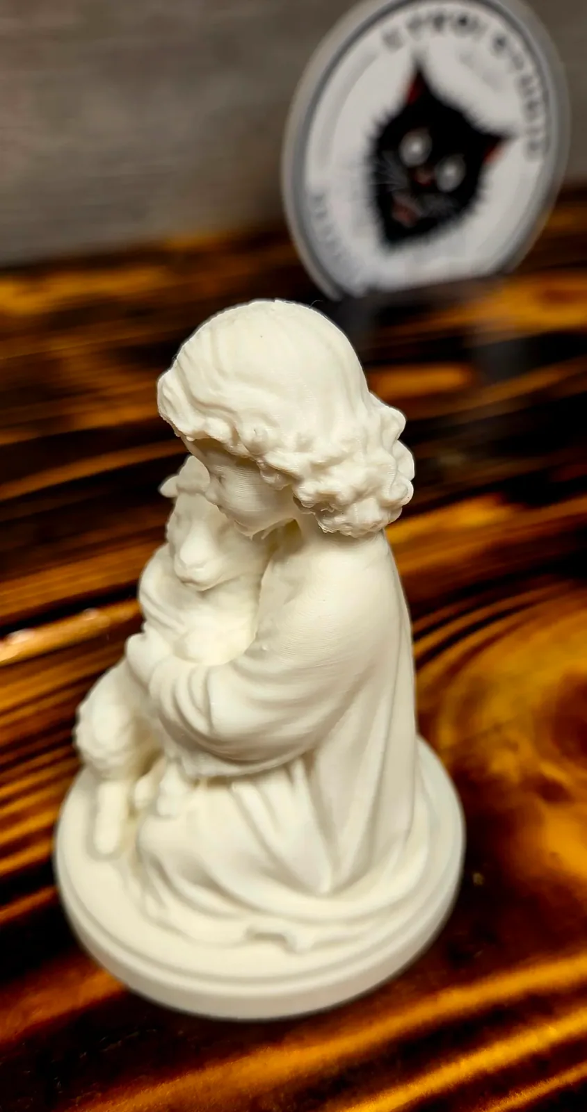 Niño Jesús y Cordero – Colección Momentos de Cristo, vista 2