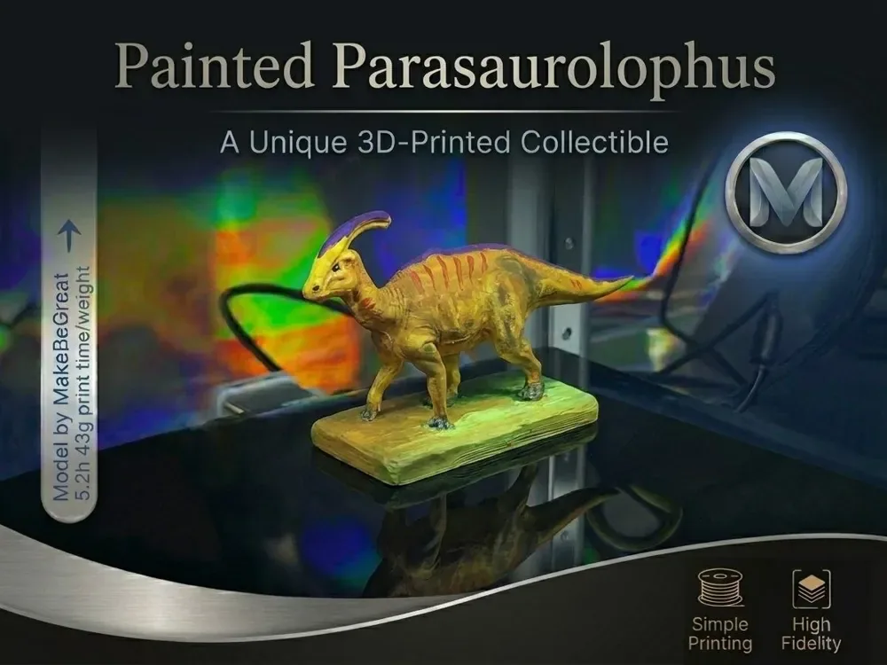 Parasaurolophus, vista 1