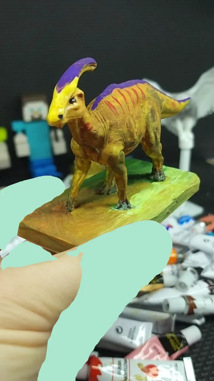 Parasaurolophus, vista 2