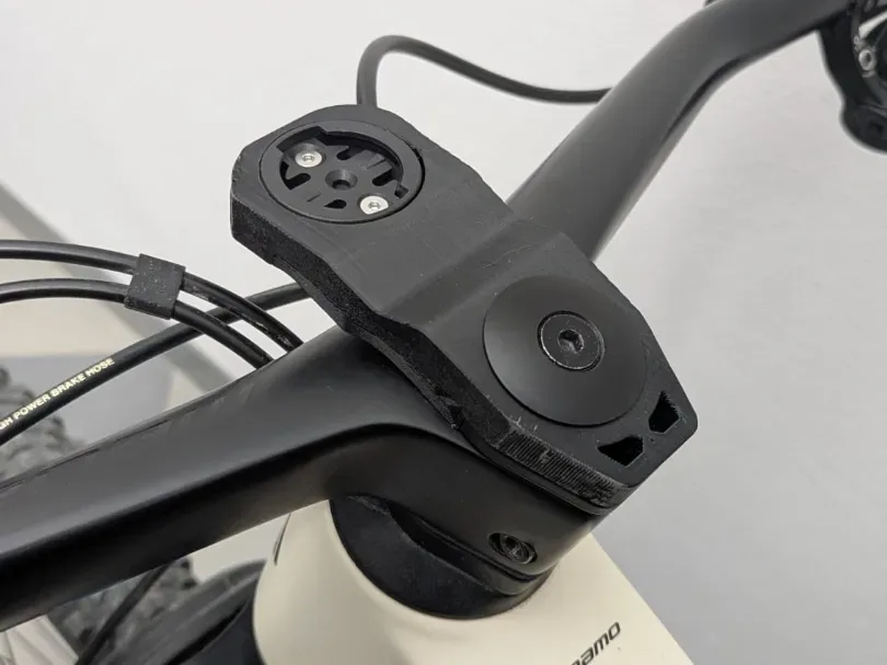 Soporte para ordenador de bicicleta para impresión 3D, vista 1