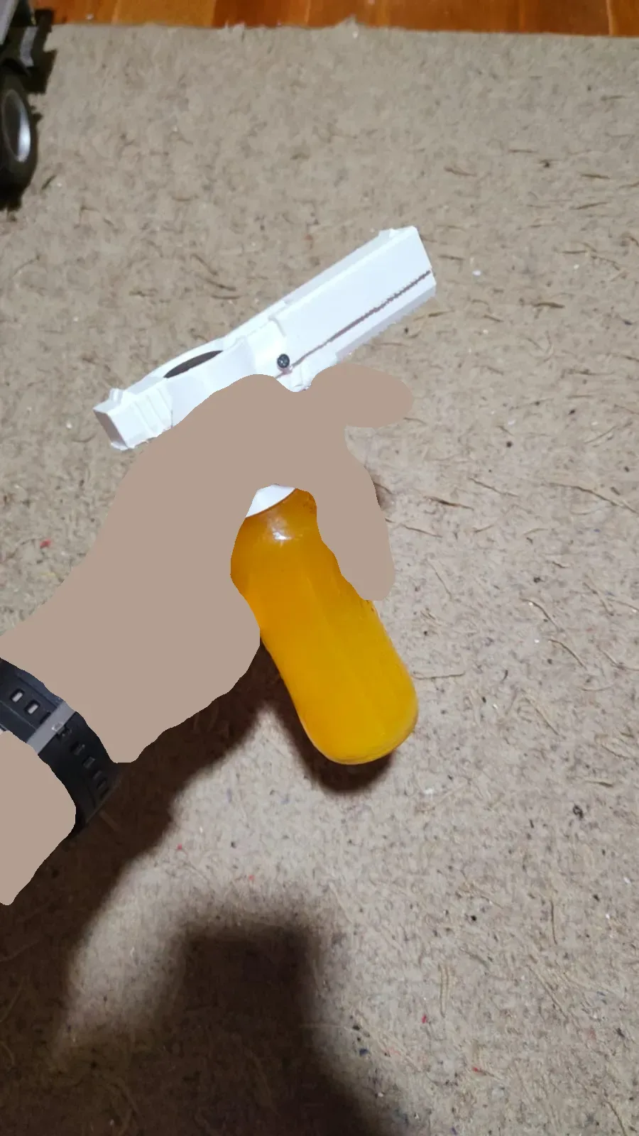 Lanzador de tapas de cerveza abridor de botellas para impresión 3D, vista 1
