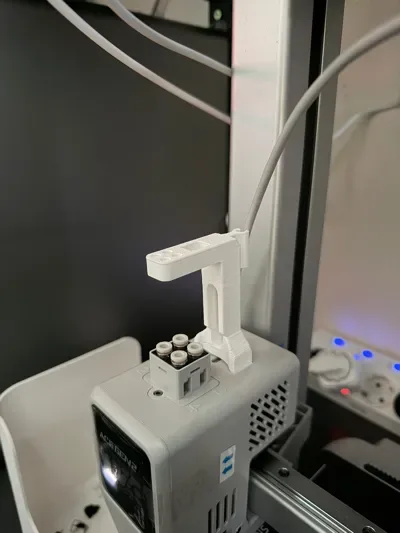 guía ptfe kobra x para impresión 3D, vista 2
