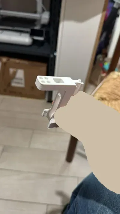 guía ptfe kobra x para impresión 3D, vista 3