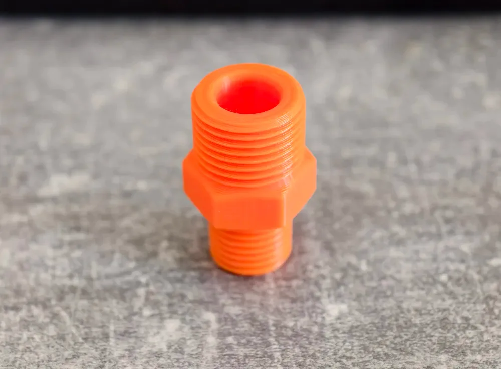 Adaptador de rosca de 14 a 18 mm para impresión 3D, vista 3