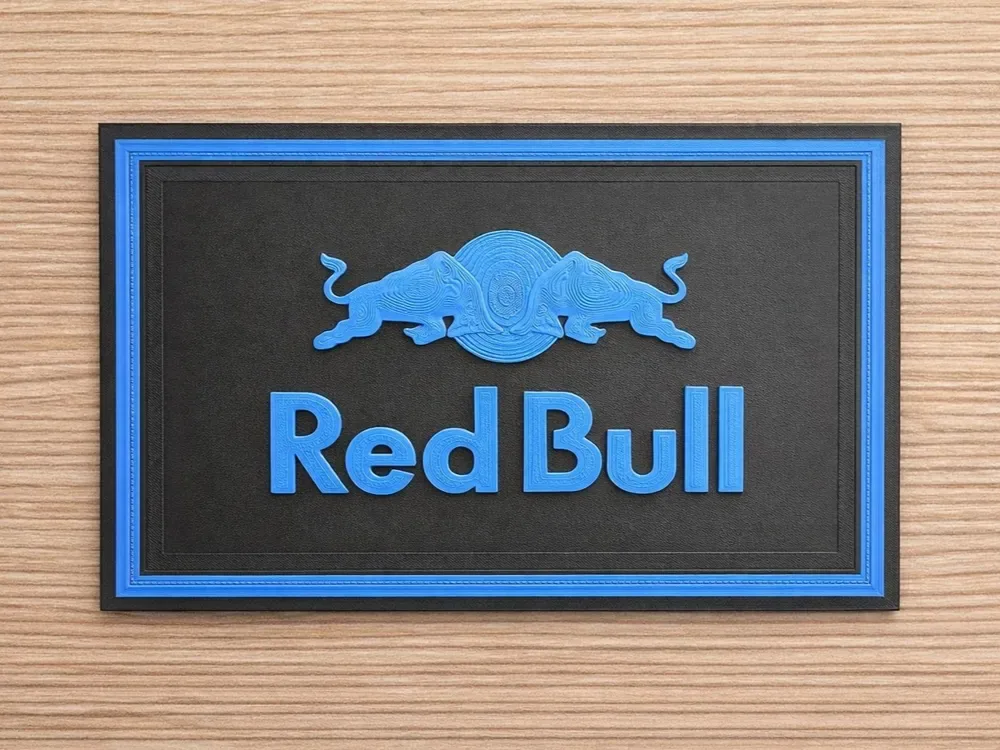 Logotipo De Toro Rojo, vista 1