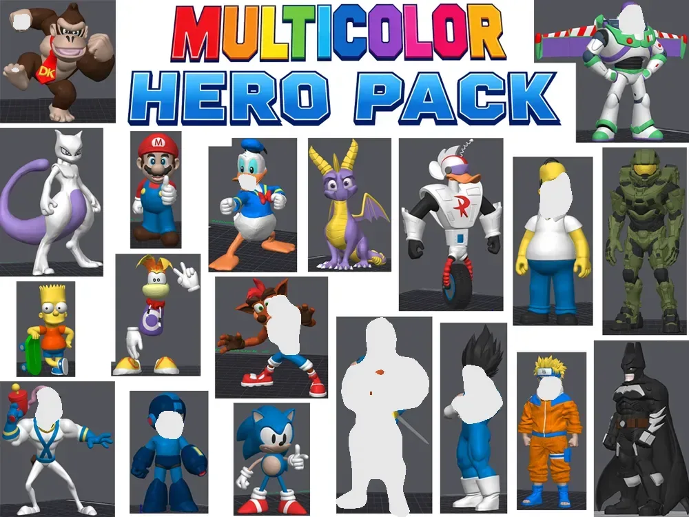 MULTICOLOR - Paquete de héroe definitivo, vista 1