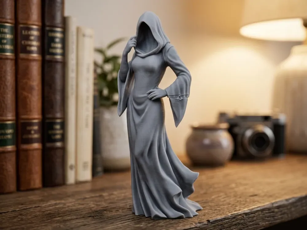 The Grim Reapress - ¡Figura de la Dama de la Muerte sin rostro!, vista 1