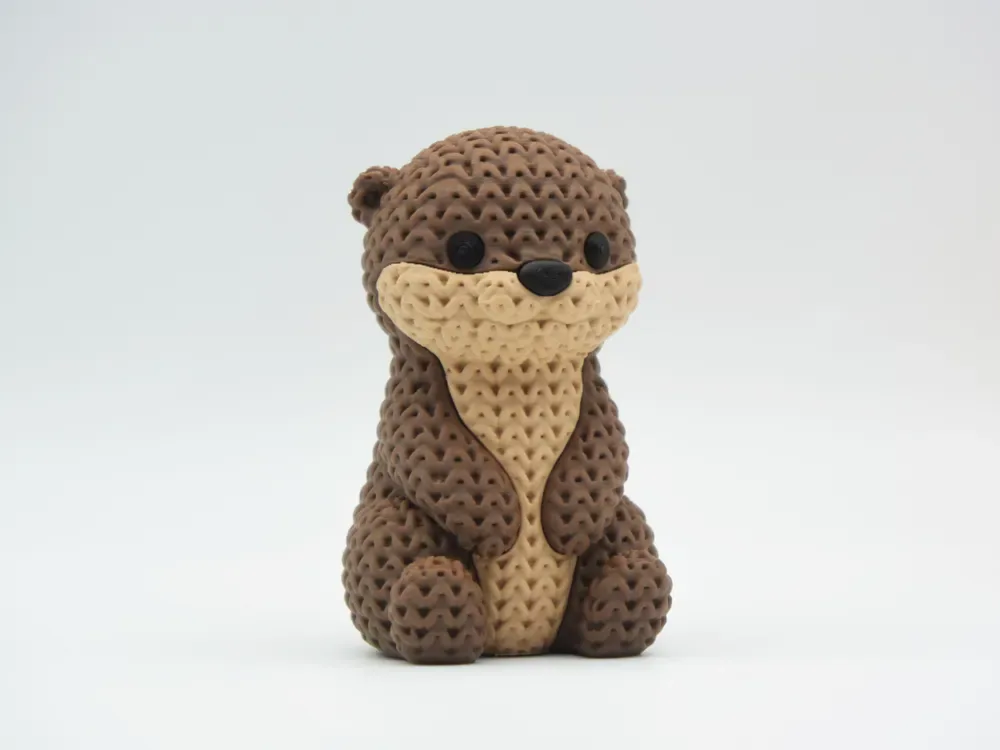 Nutria tejida, vista 1