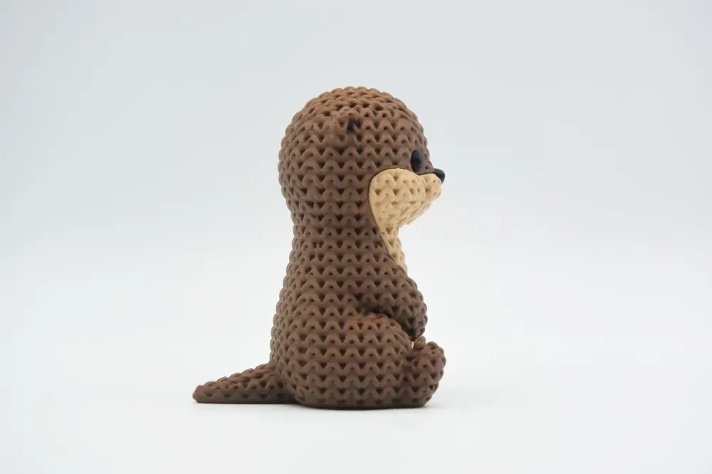Nutria tejida, vista 2